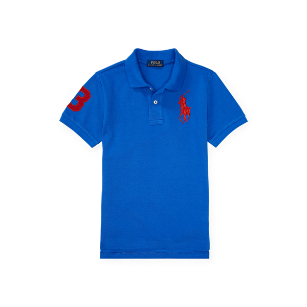 Polo ajust&eacute; en coton piqu&eacute; Boys 6-14 Years en 1