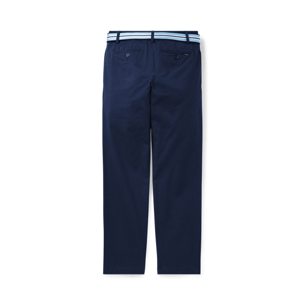 Newport Navy Belted Stretch Skinny Chino Boys 8-20 2