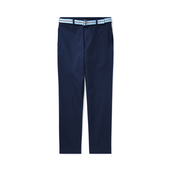 Newport Navy Belted Stretch Skinny Chino Boys 8-20 1
