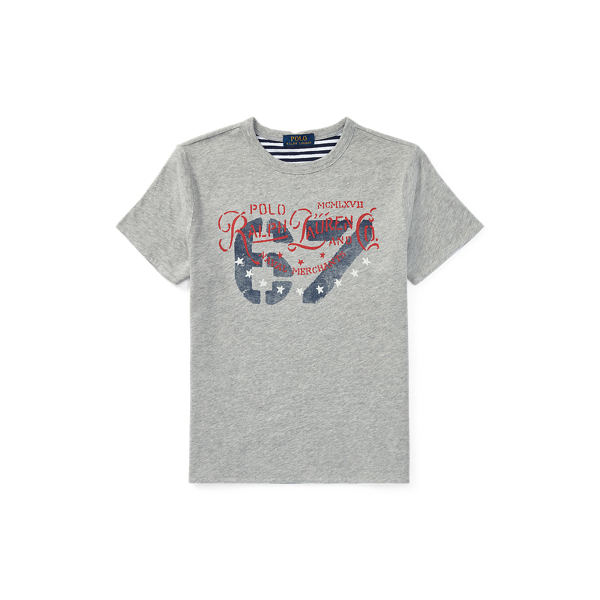 Andover Heather Multi Reversible Cotton T-Shirt BOYS 6-14 YEARS 1