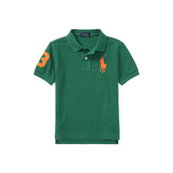 Cotton Mesh Polo Shirt