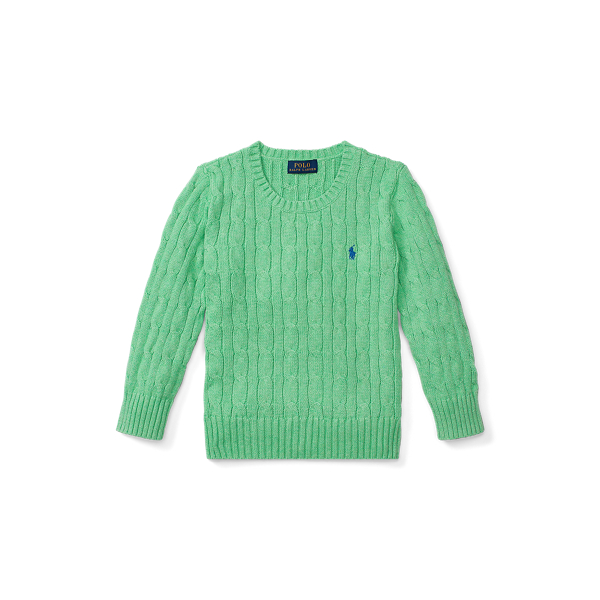 Cable-Knit Cotton Sweater Boys 1.5-6 Years 1