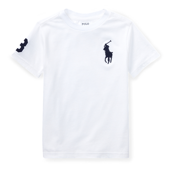 Big Pony Cotton Jersey T-Shirt Boys 1.5-6 Years em 1
