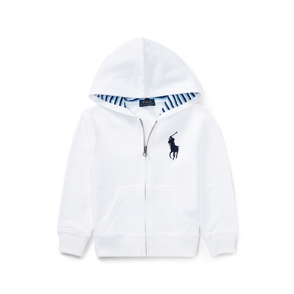 Cotton-Blend-Fleece Hoodie