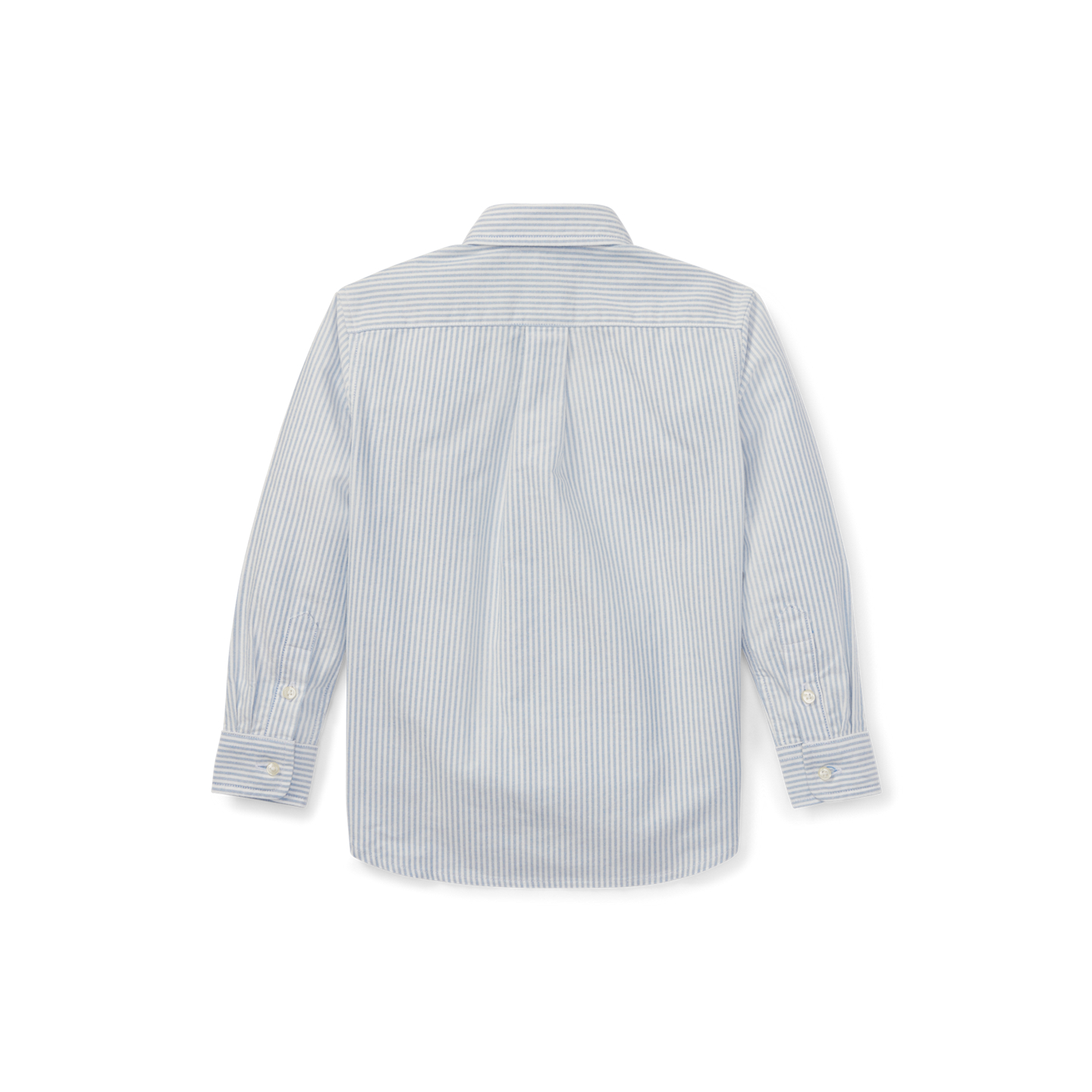 Детская рубашка Ralph Lauren Big Pony Striped Oxford, цвет: Синий / Белый полосатый — фото 1