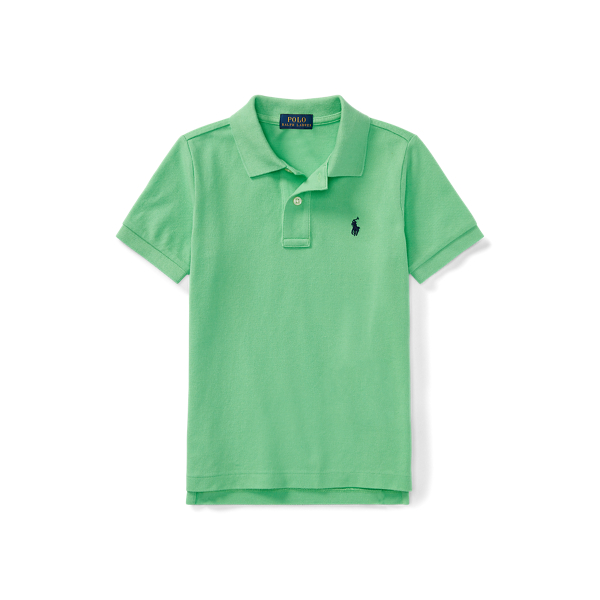 Polo en coton piqu&eacute;