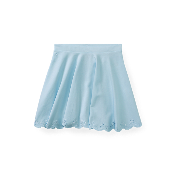 Scalloped Ponte Pull-On Skirt Girls 7-14 Years 1