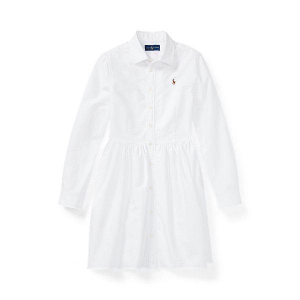 Hemdkleid aus Baumwolloxford Girls 7-14 Years in 1