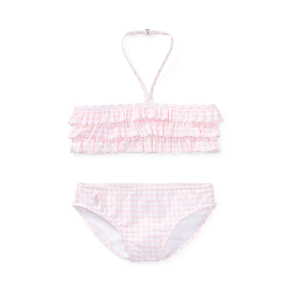 Gingham Two-Piece Swimsuit Girls 1.5-6.5 Years 1