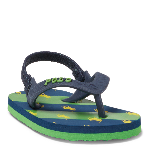 Amino Striped Flip-Flop Baby Girl in 1