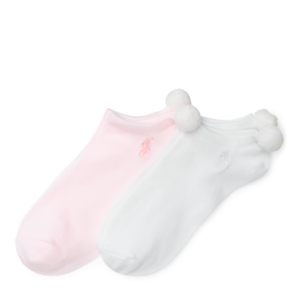 Pom-Pom Ankle Sock 3-Pack GIRLS 7-14 YEARS em 1
