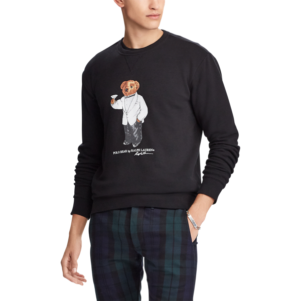 Polo ralph lauren martini bear sweatshirt best sale