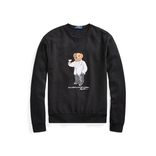 Martini bear hooded sweater on sale