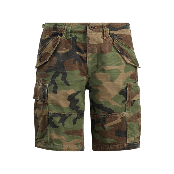 Classic Fit Camo Cargo Short