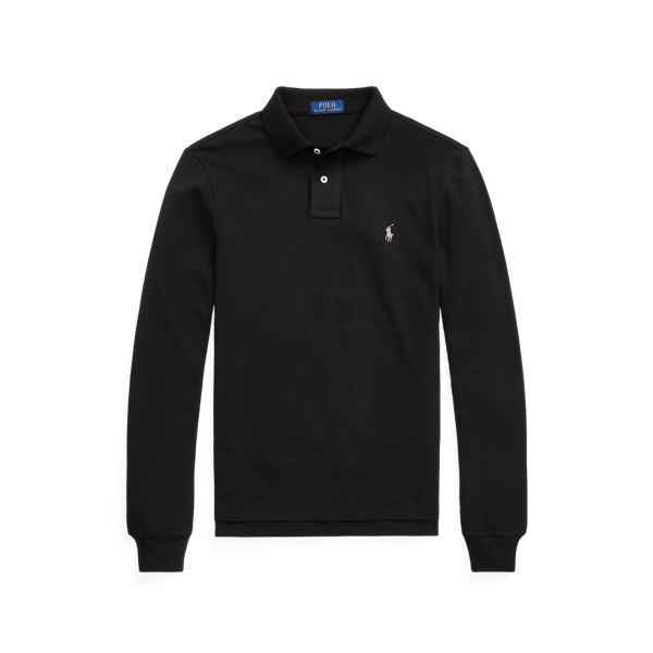 Polo in piqu&eacute; manica lunga Slim-Fit Polo Ralph Lauren in 1
