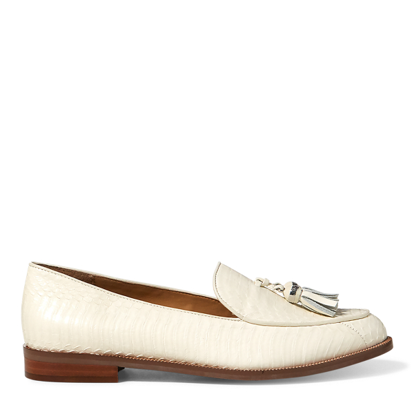 Brindy Snakeskin Loafer