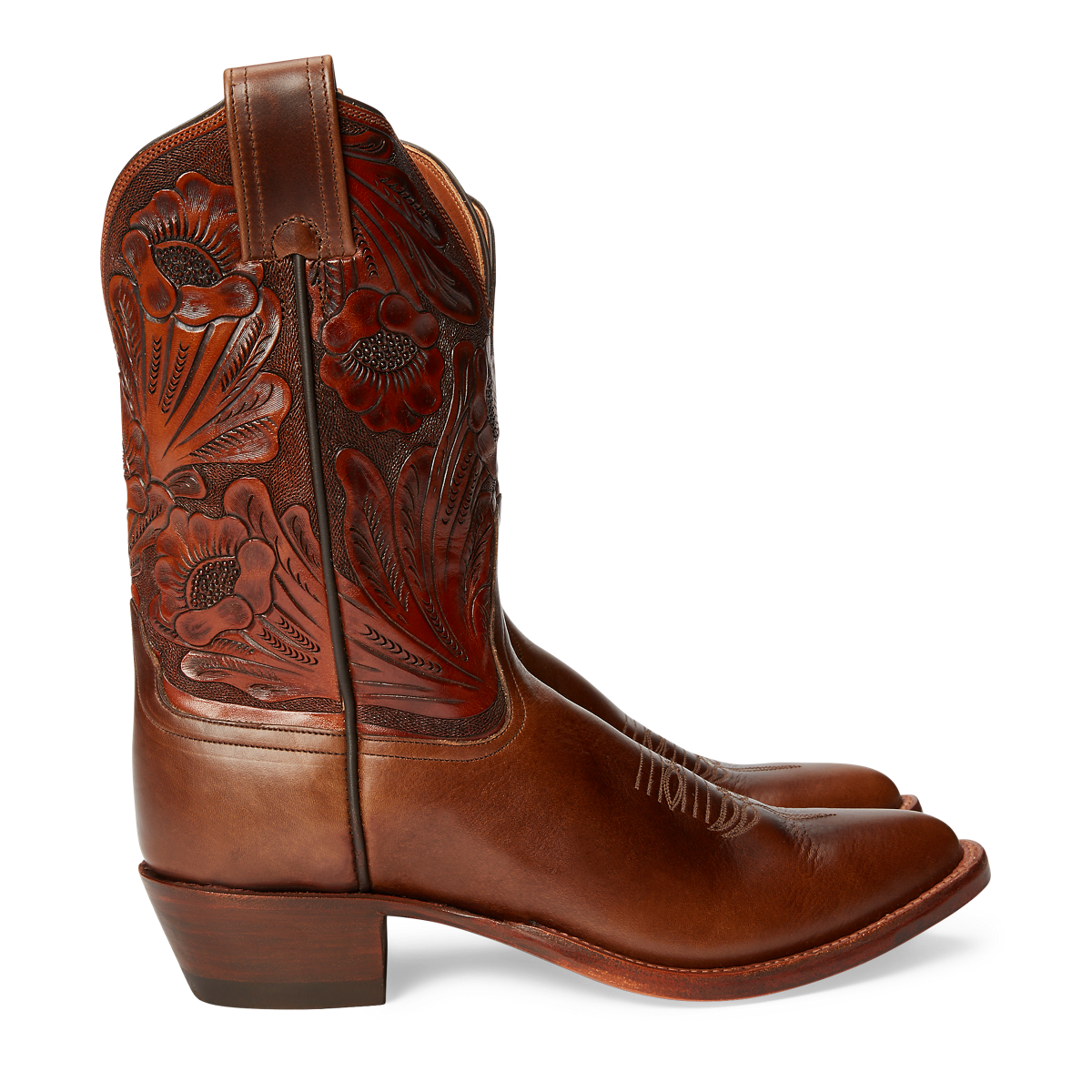 Plainview Leather Cowboy Boot