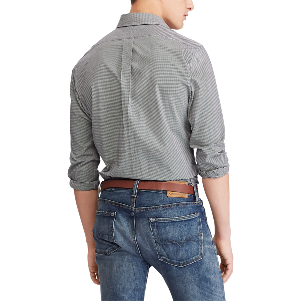 Black/White Classic Fit Checked Shirt Polo Ralph Lauren 4