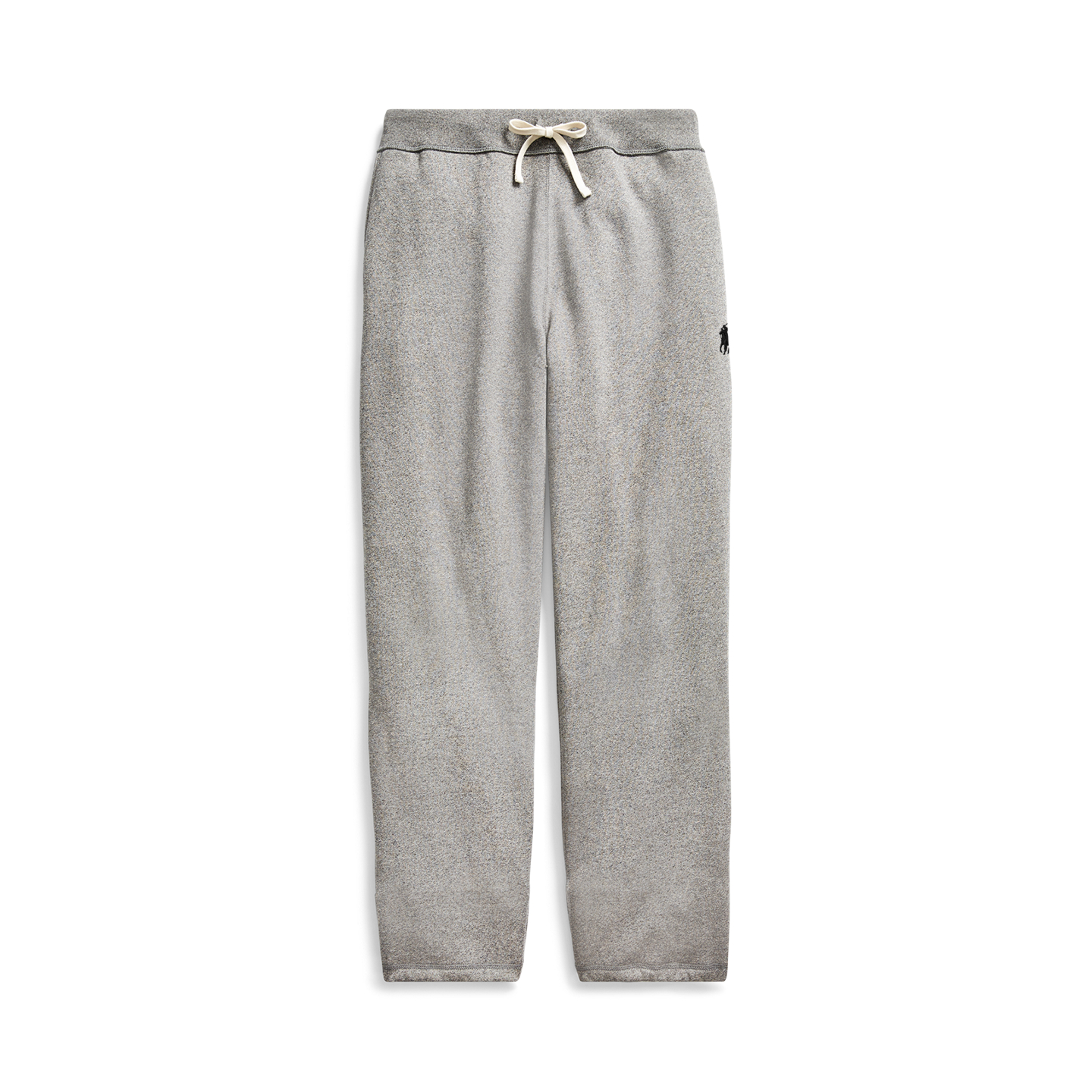 Мужские брюки Ralph Lauren Fleece Sweatpant, цвет: Пепельный серый меланжевый — фото 5