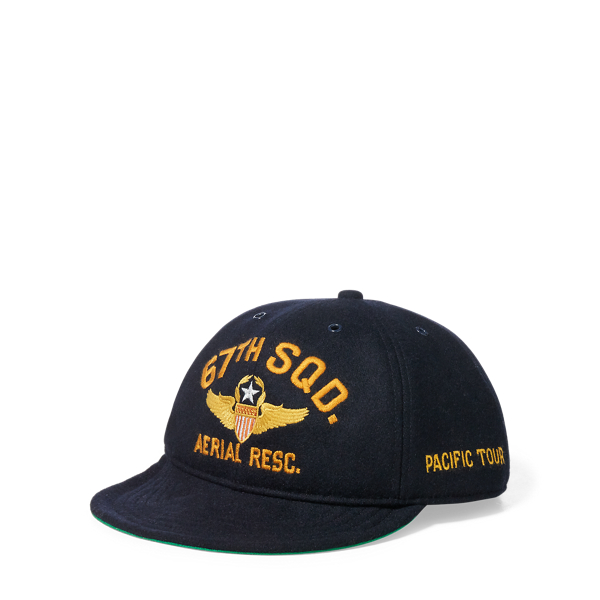 Wool-Blend Pilot's Cap