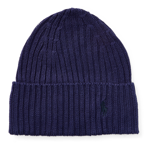 Rib-Knit Linen Hat Polo Ralph Lauren 1