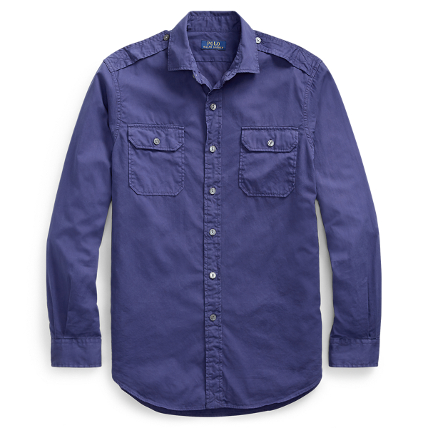 Chemise classique en serg&eacute; Polo Ralph Lauren en 1