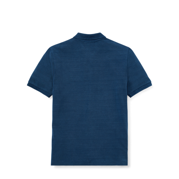 Medium Indigo Indigo Cotton Mesh Polo Shirt Boys 8-20 2