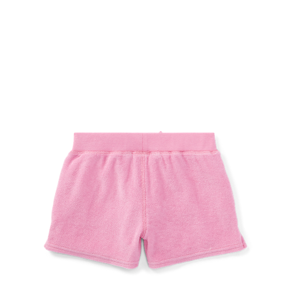 Hammond Pink Cotton Terry Pull-On Short Girls 2-6x 2