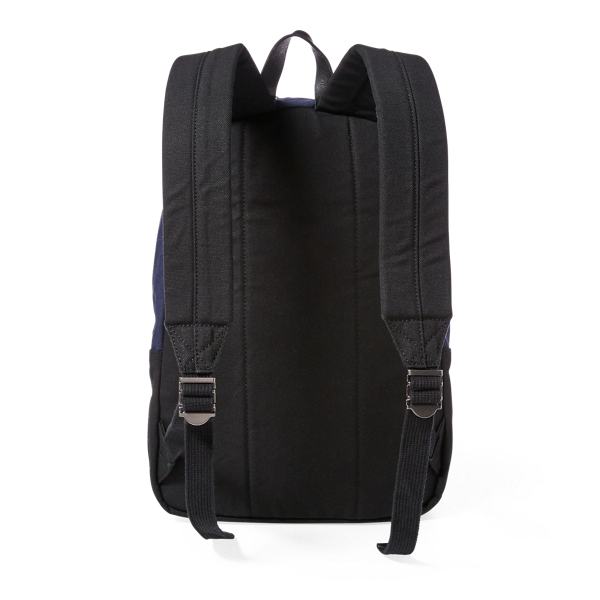 Navy/Black Canvas Big Pony Backpack Polo Ralph Lauren 3