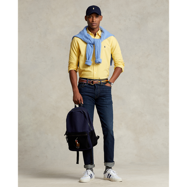 Navy/Black Canvas Big Pony Backpack Polo Ralph Lauren 6