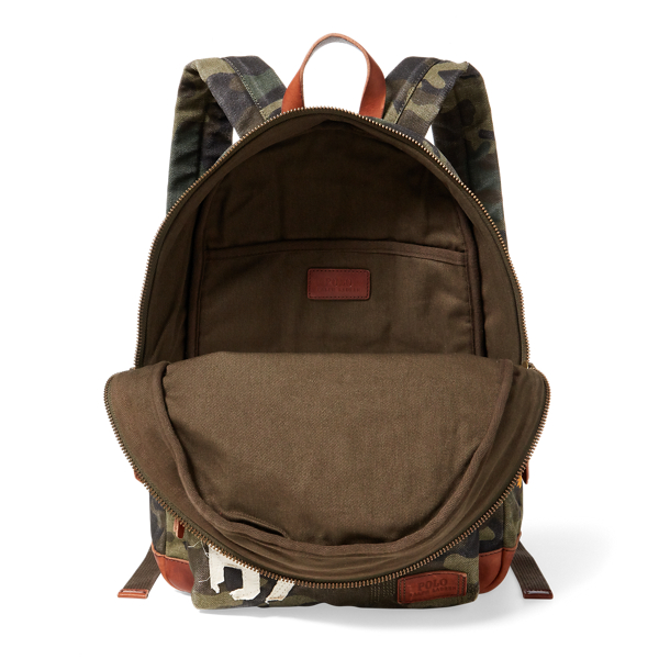 Polo ralph lauren camo backpack online