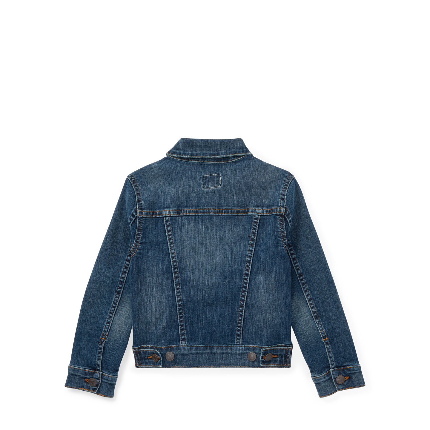 Детская куртка Ralph Lauren Denim Trucker, цвет: Варёный — фото 1