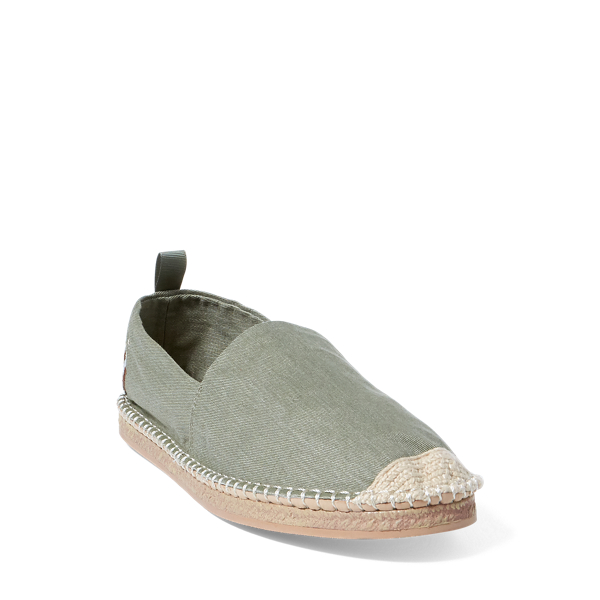 Haricot Barron Washed Twill Espadrille Polo Ralph Lauren 2