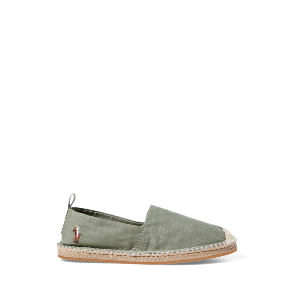 Haricot Barron Washed Twill Espadrille Polo Ralph Lauren 1