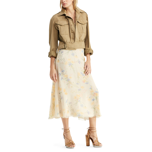 Military Drill Garrison Cotton-Linen Jacket Ralph Lauren Collection 2