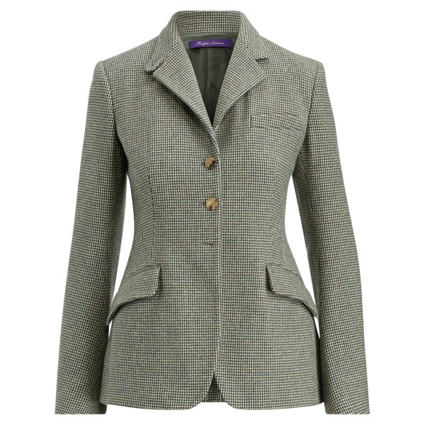 Becket Checked Wool Jacket Ralph Lauren Collection 1