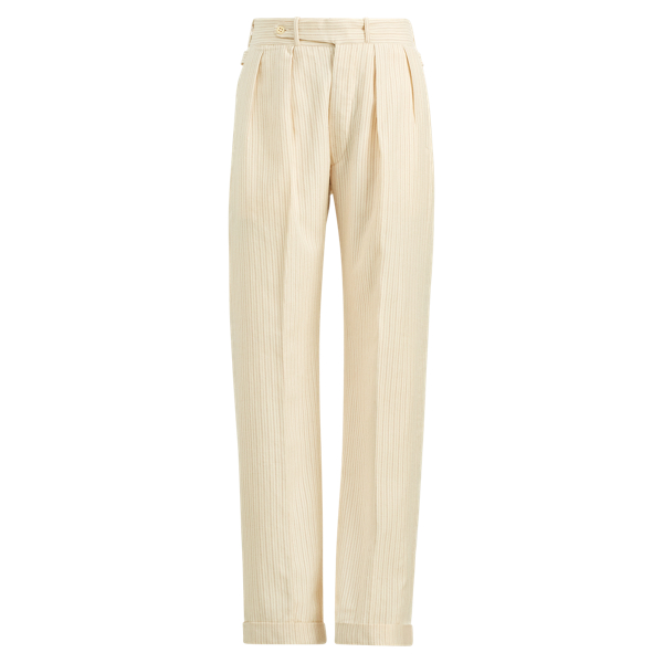 Clifton Striped Straight Pant Ralph Lauren Collection 1