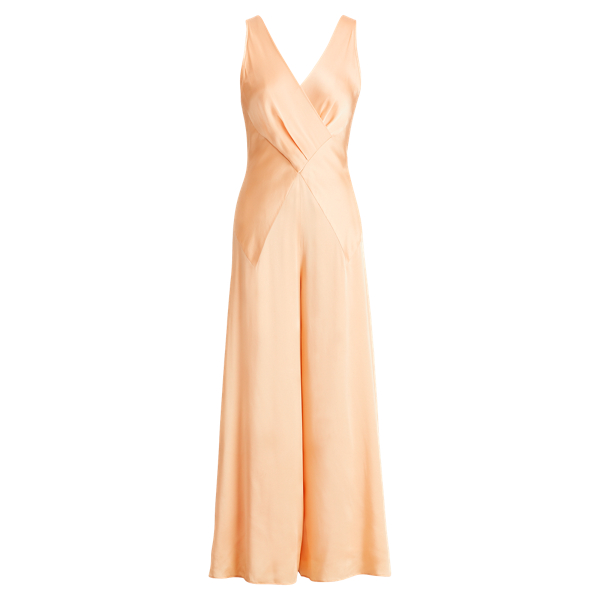 Sarena Charmeuse Jumpsuit Ralph Lauren Collection 1