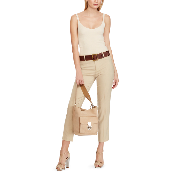 Vanilla Merino-Silk Tank Top Ralph Lauren Collection 2