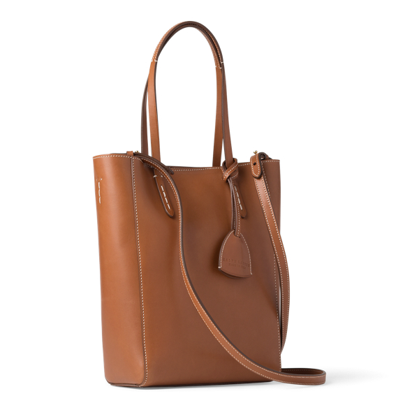 Gold Calfskin Mini Modern Tote Ralph Lauren Collection 2