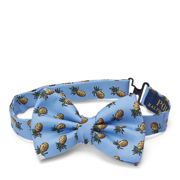 Noeud papillon en soie ananas