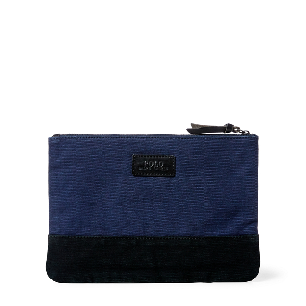 Pochette in cotone Big Pony da uomo Ralph Lauren IT