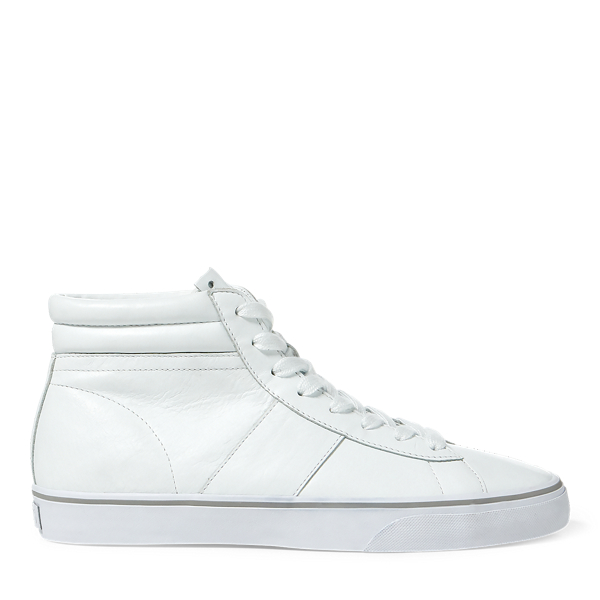 Baskets montantes Shaw en vachette