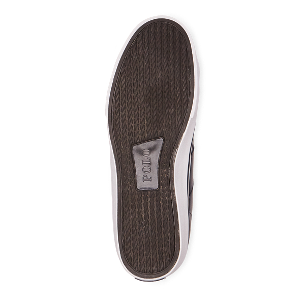Bright Navy Shaw Calfskin High-Top Sneaker Polo Ralph Lauren 5