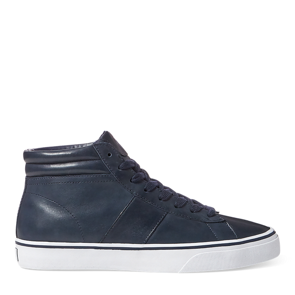 Shaw Calfskin High-Top Sneaker Polo Ralph Lauren 1