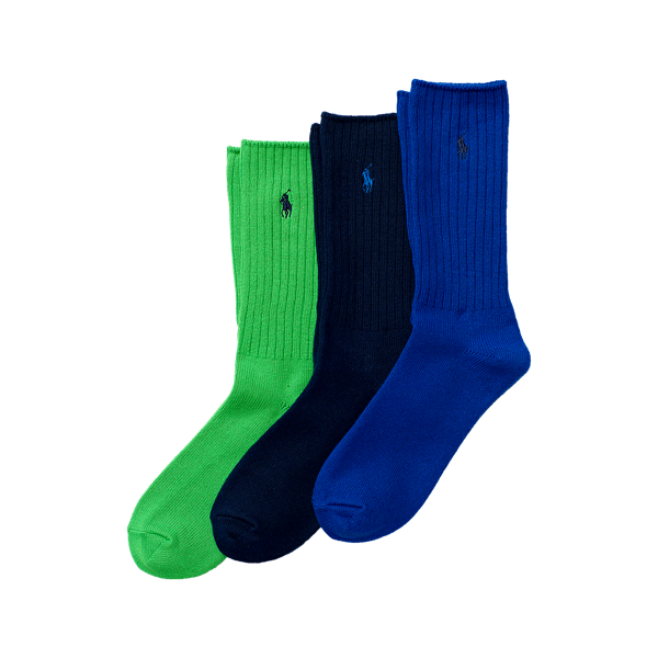 Crew Sock 3-Pack Polo Ralph Lauren in 1