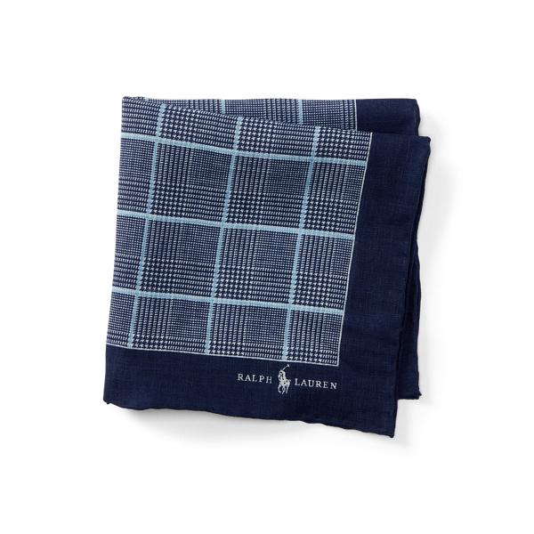 Pochette en lin &eacute;cossais