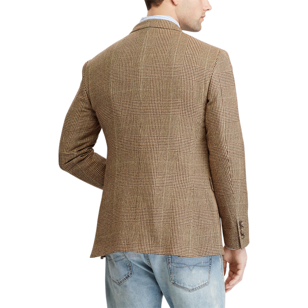 Men's glen plaid blazer sale