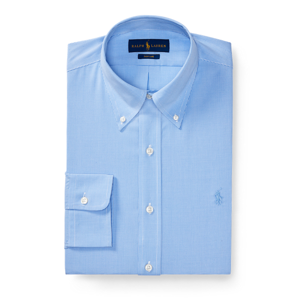 Blue/White Classic Fit Gingham Shirt Polo Ralph Lauren 4