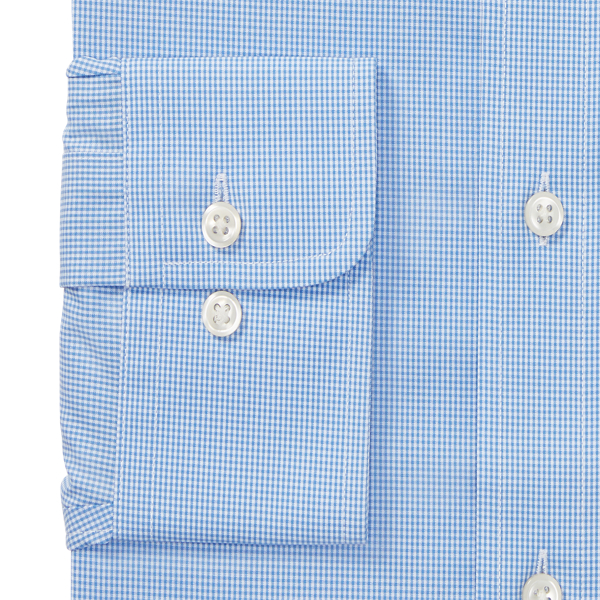 2247a Blue/White Classic Fit Easy Care Shirt Polo Ralph Lauren 2